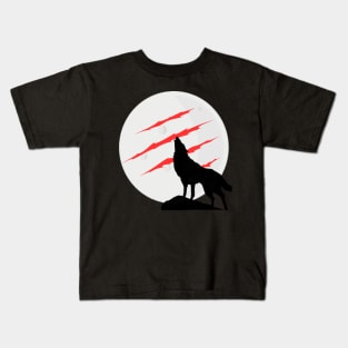 Wolf design tshirts Kids T-Shirt